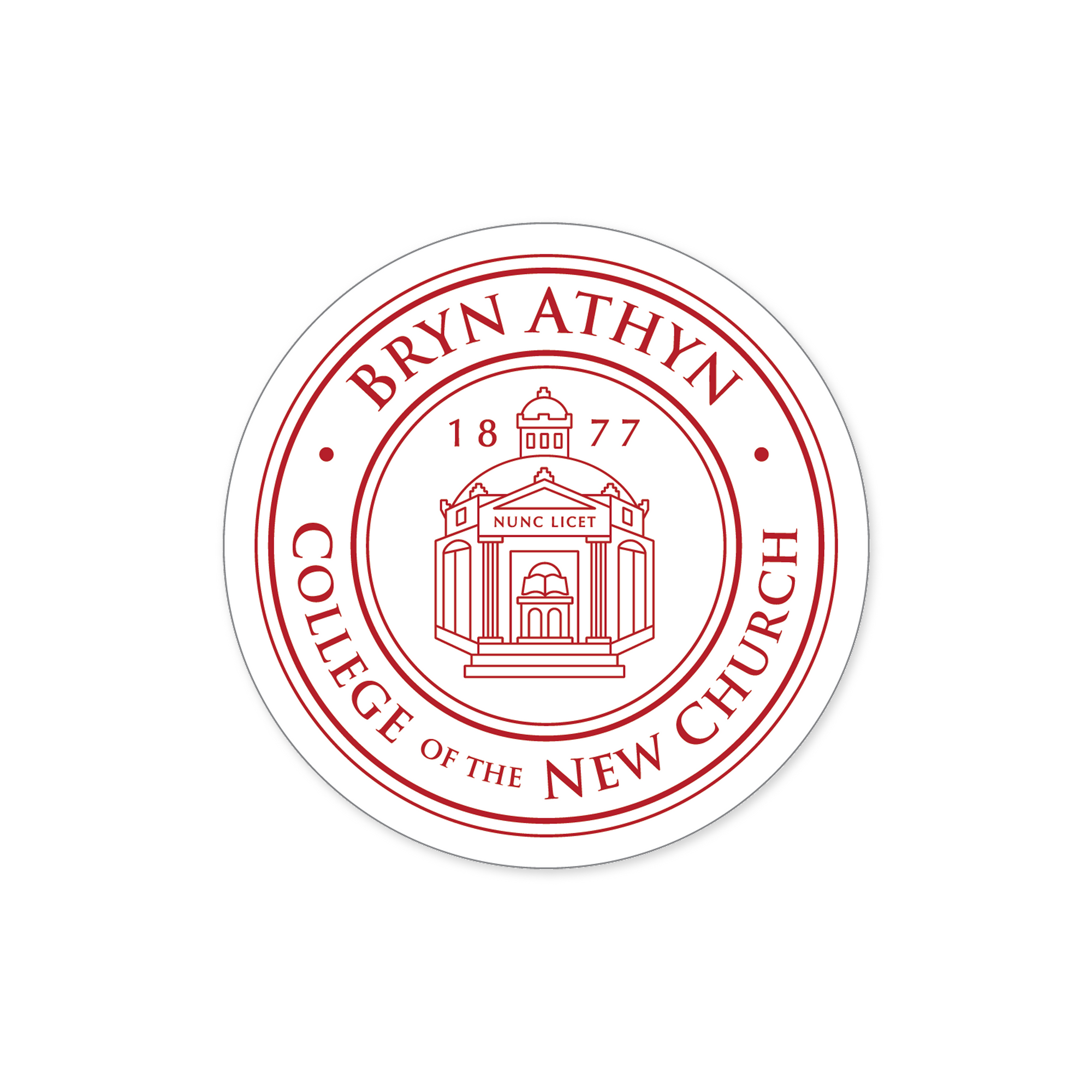 Official College Seal - 3" Sticker
